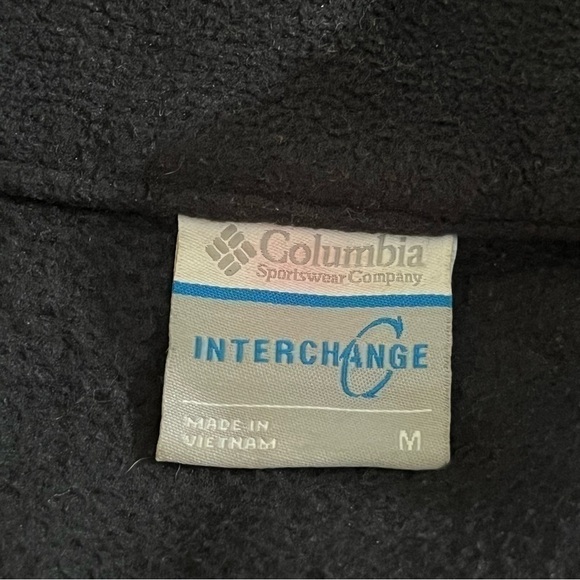 Columbia Women’s Blazing Star Interchange Interior Fleece Jacket Black M - Picture 2 of 7